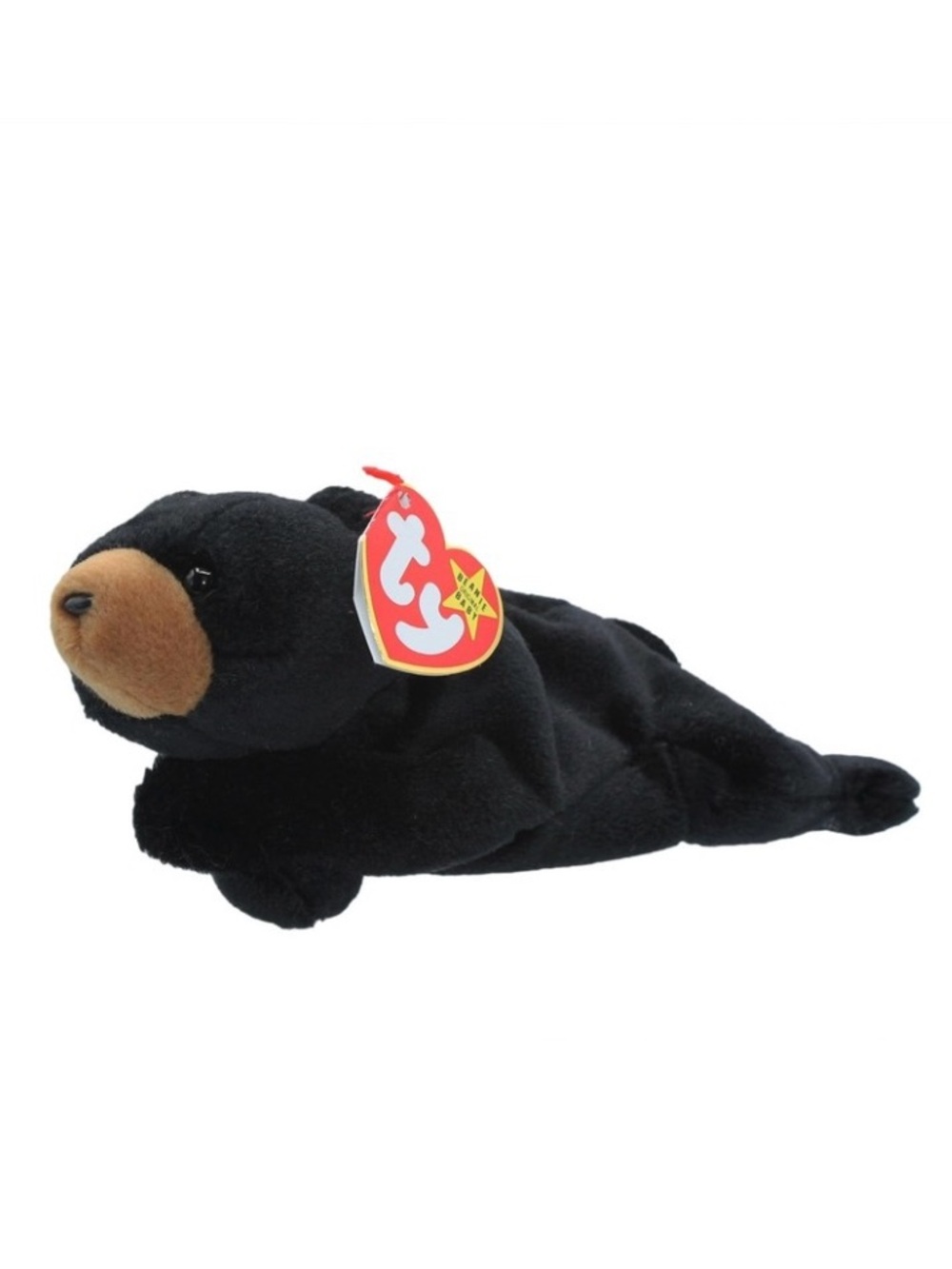 Ty Original Beanie Baby Blackie The Black Bear Plush Toy 1994/1993 Tag 💜 BOGO